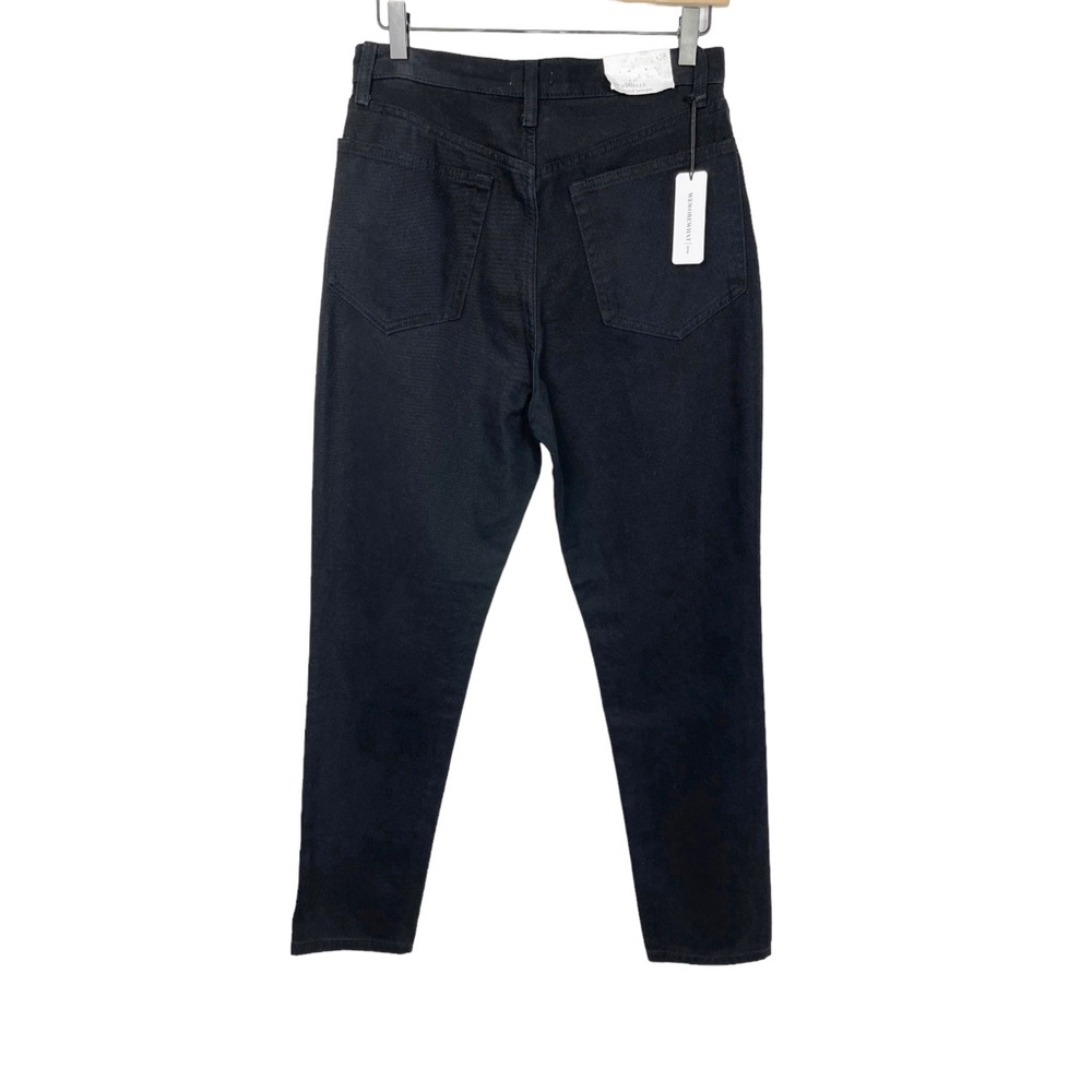 NWT WEWOREWHAT The Danielle Crystal High Rise Straight Leg Jean - Picture 4 of 12